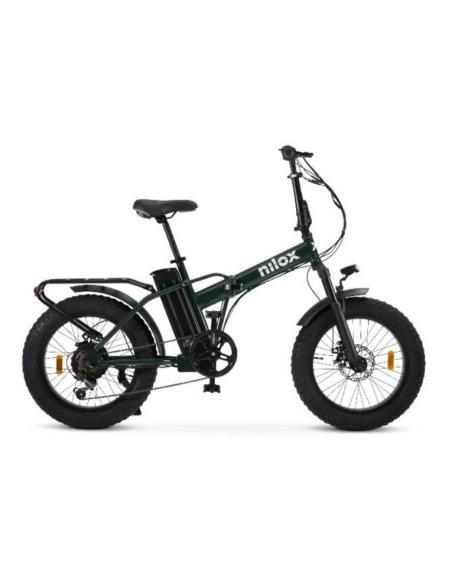 BICICLETA ELECTRICA NILOX EBIKE X8 PRO SUSPENSION DELANTERA GREEN