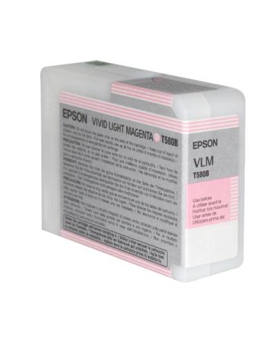 CARTUCHO EPSON T580B MAGENTA CLARO STYLUS PRO 3880