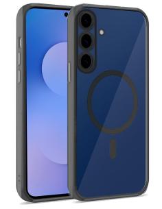 FUNDA MOVIL BACK COVER COOL MAGNETIC TRANSPARENTE / BLACK...