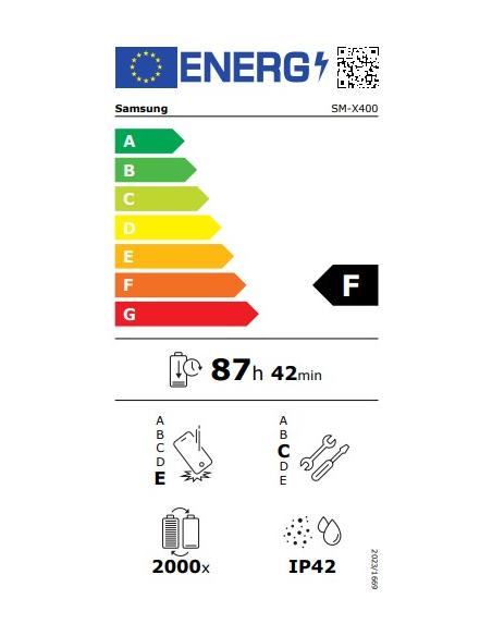 TABLET SAMSUNG GALAXY TAB S10 LITE EE 10.9 OC 6GB 128GB ANDROID 15 GREY