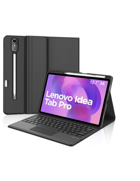FUNDA TABLET HT FOLIO + TECLADO + TOUCHPAD BLUETOOTH BLACK LENOVO IDEA TAB PRO 12.7