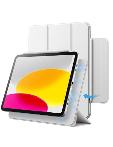 FUNDA TABLET HT FLIP COVER MAGNETIC WHITE IPAD...