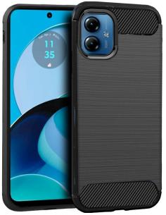 FUNDA MOVIL BACK COVER COOL CARBON BLACK MOTOROLA MOTO G14