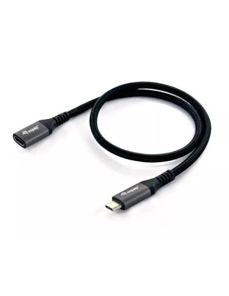 CABLE EQUIP USB-C MACHO / USB-C HEMBRA 1M