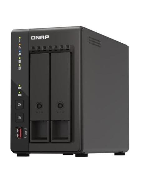 CABINA ALMACENAMIENTO QNAP TS-253E 8GB 2 BAHIA SATA BLACK