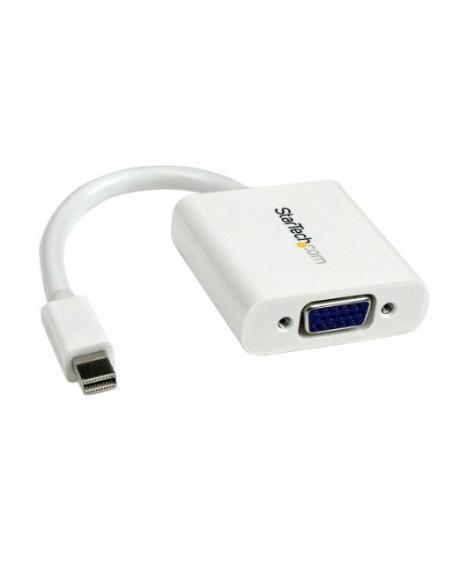 ADAPTADOR STARTECH MINI DISPLAYPORT MACHO / VGA HEMBRA WHITE