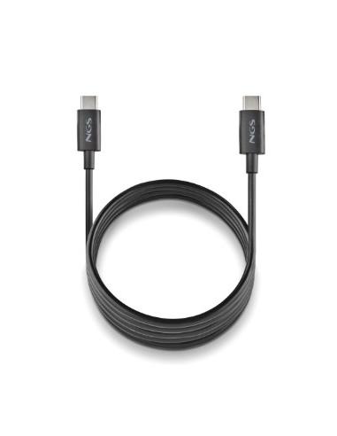 CABLE NGS USB-C MACHO / USB-C MACHO 60W 1M BLACK
