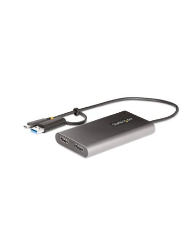 PUERTO REPLICADOR STARTECH USB-C MACHO / 2XHDMI...