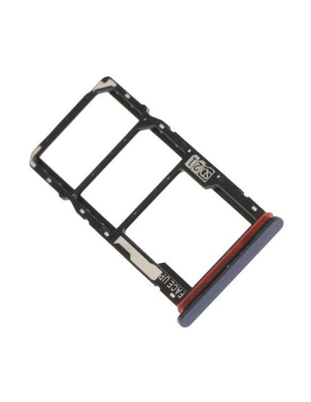 BANDEJA PORTA SIM DUAL / SD PARA MOTOROLA G15 GREY