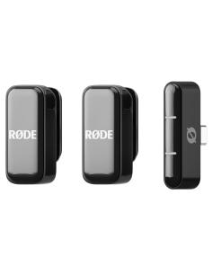 MICROFONO RODE WIRELESS MICRO USB-C SOLAPA BLACK