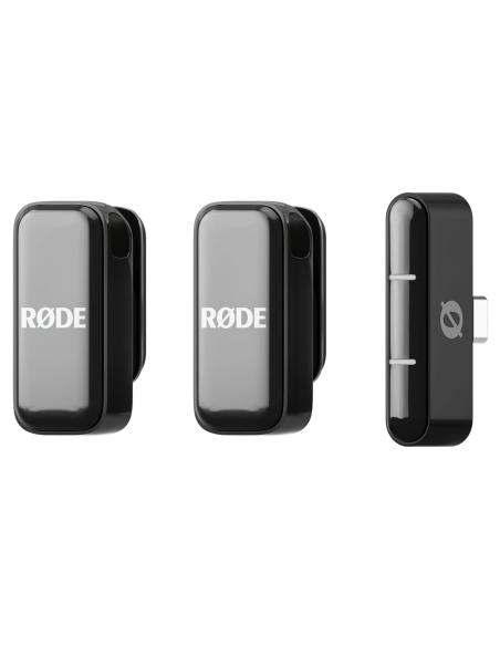 MICROFONO RODE WIRELESS MICRO USB-C SOLAPA BLACK