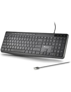 TECLADO NGS SPECTRA SILTEN USB BLACK
