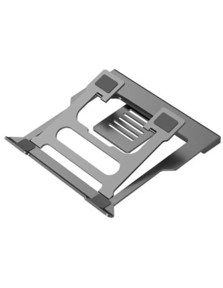 SOPORTE PORTATIL COOLBOX ATRILDOCK 17 REGULABLE + DOCK HDMI RJ45 3XUSB USB-C ALUMINUM
