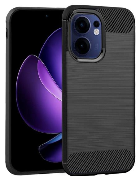 FUNDA MOVIL BACK COVER COOL CARBON BLACK OPPO RENO 13 F 5G / 13 FS 5G