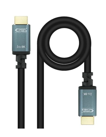 CABLE NANOCABLE HDMI 2.1 MACHO / HDMI 2.1 MACHO 5M ULTRA 8K