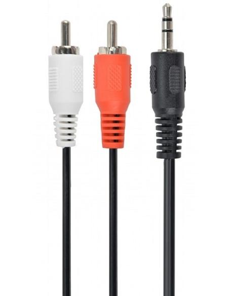 CABLE GEMBIRD AUDIO JACK 3.5MM MACHO / 2X RCA MACHO 5M
