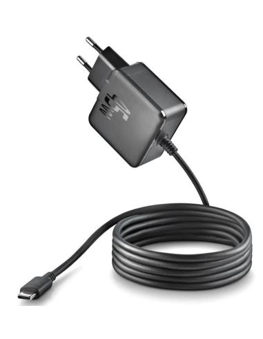 CARGADOR USB-C NGS BUD 45W GAN 1.5M BLACK 