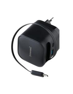 CARGADOR USB-C INTENSO W65ACIC 65W GAN USB USB-C BLACK +...