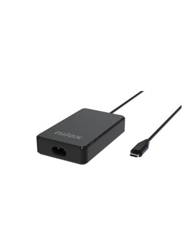 CARGADOR USB-C NILOX 90W GAN BLACK