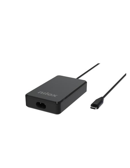 CARGADOR USB-C NILOX 90W GAN BLACK
