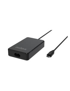 CARGADOR USB-C NILOX 65W GAN BLACK