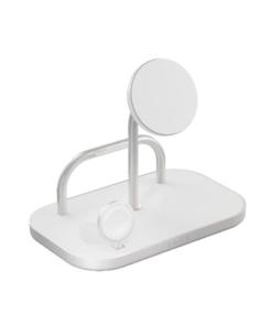 BASE DE CARGA OTTERBOX 4 EN 1 ZENS WIRELESS + USB-C WHITE