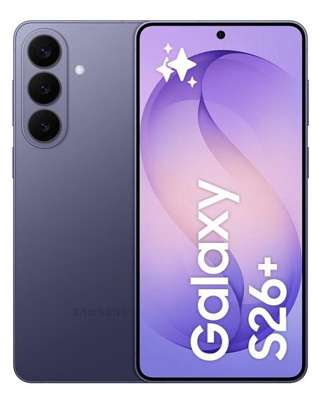 SMARTPHONE SAMSUNG GALAXY S26+ 6.7 OC 12GB 256GB 5G ANDROID COBALT VIOLET