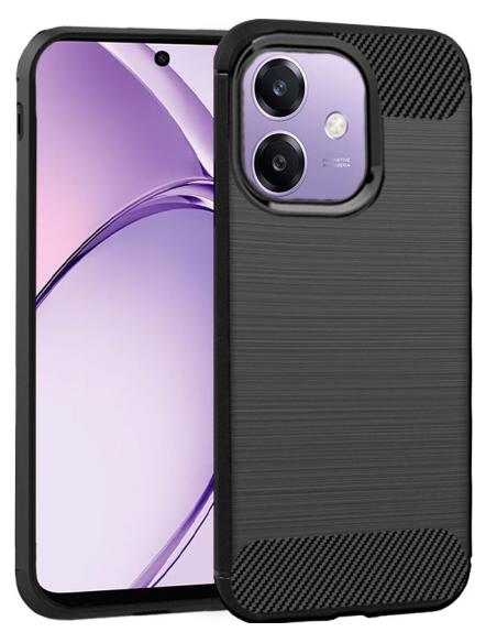 FUNDA MOVIL BACK COVER COOL CARBON BLACK OPPO A40 / A40 M / A60 5G