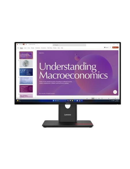 MONITOR LENOVO 24 IPS LED THINKVISION T24D-40 1920X1080 4MS HDMI DP USB-C USB RJ45 MM PIV / REG BLACK
