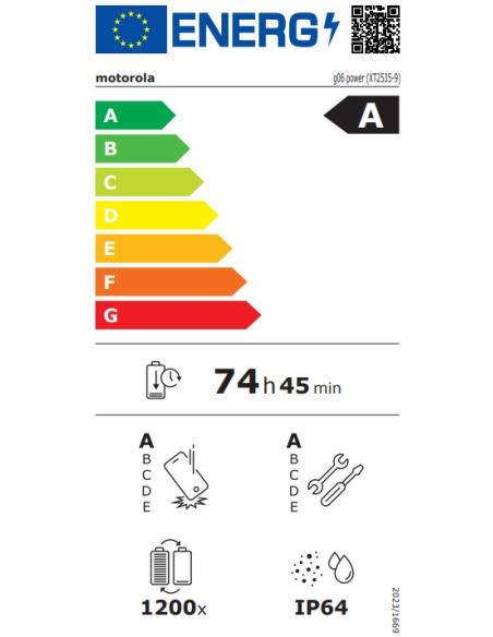 SMARTPHONE MOTOROLA G06 POWER 6.88 OC 4GB 256GB ANDROID 15 TAPESTRY BLUE