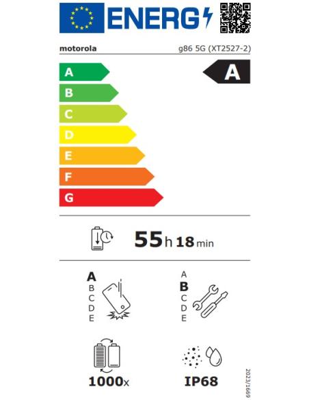 SMARTPHONE MOTOROLA G86 6.67 OC 8GB 256GB 5G ANDROID 15 SPELLBOUND BLUE