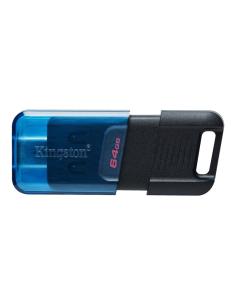 MEMORIA USB-C 64GB KINGSTON DT80M BLUE / BLACK