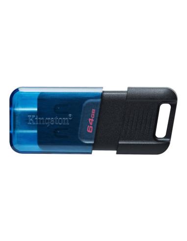 MEMORIA USB-C 64GB KINGSTON DT80M BLUE / BLACK