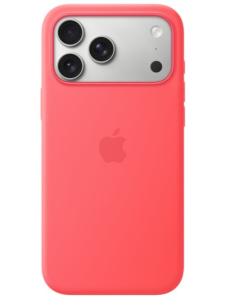 FUNDA IPHONE 17 PRO MAX APPLE SILICONA BRIGHT GUAVA MAGSAFE