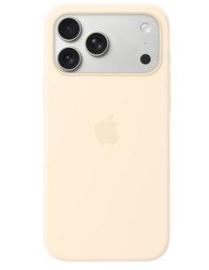 FUNDA IPHONE 17 PRO MAX APPLE SILICONA VAINILLA MAGSAFE