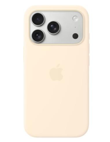 FUNDA IPHONE 17 PRO APPLE SILICONA VAINILLA...