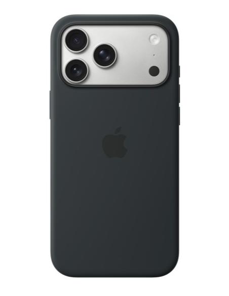FUNDA IPHONE 17 PRO MAX APPLE SILICONA MAGSAFE BLACK