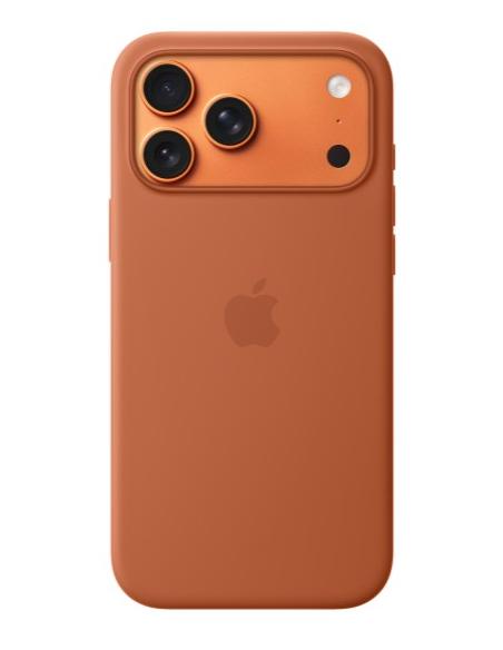 FUNDA IPHONE 17 PRO MAX APPLE SILICONA MAGSAFE TERRA COTTA