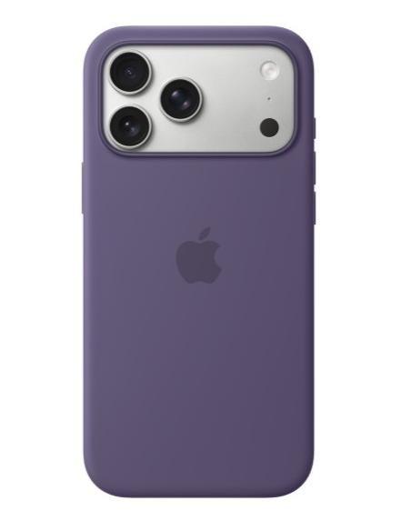 FUNDA IPHONE 17 PRO MAX APPLE SILICONA MAGSAFE PURPLE FOG
