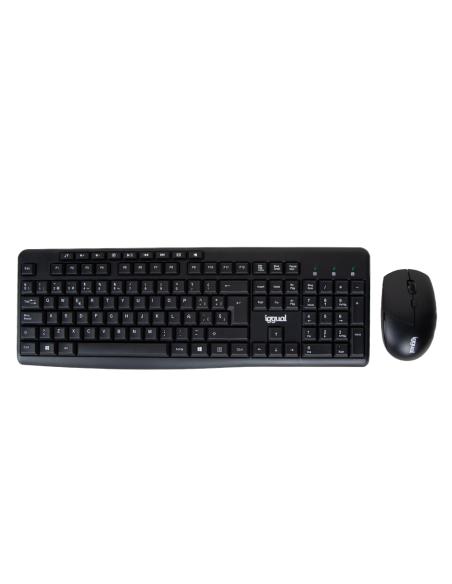 TECLADO + MOUSE IGGUAL WIRELESS WMK-BASIC BLACK