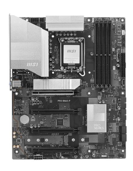 PLACA BASE MSI INTEL B860-P SOCKET 1851 MATX GRAFICA DDR5 SATA6 M.2 GLAN USB 3.2 USB-C