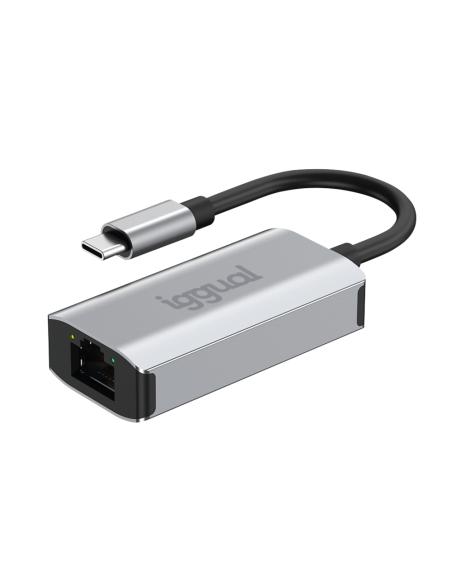 TARJETA RED IGGUAL 10/100/1000 USB-C SILVER