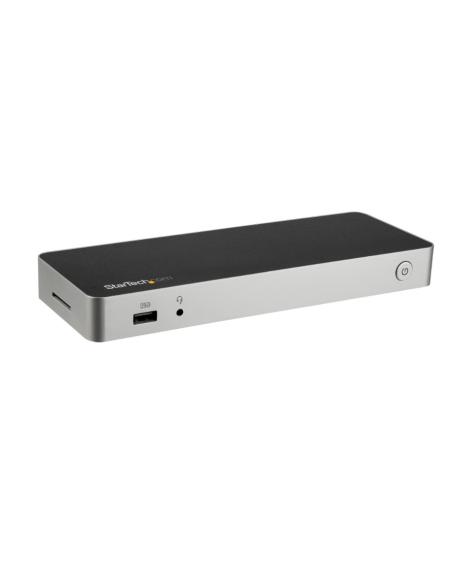PUERTO REPLICADOR USB-C STARTECH HDMI + DP + RJ45 + 4XUSB 3.0 + USB-C + SD + JACK