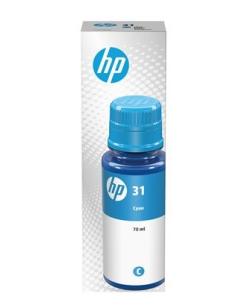 BOTE DE TINTA HP 31 CYAN 70ML SMART TANK 51XX / 67X /...