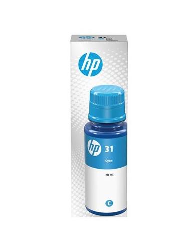 BOTE DE TINTA HP 31 CYAN 70ML SMART TANK 51XX /...