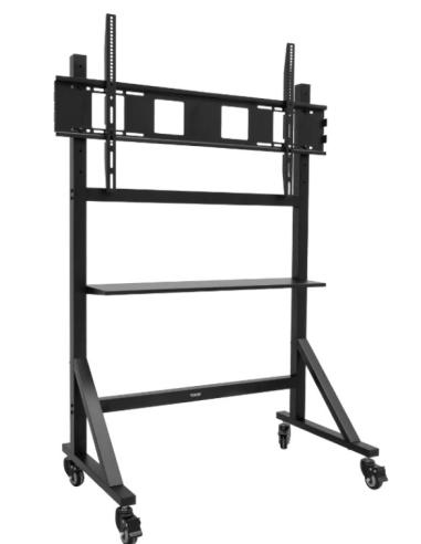SOPORTE MONITOR SUELO MOVIL TOOQ 60-105 RUEDAS...