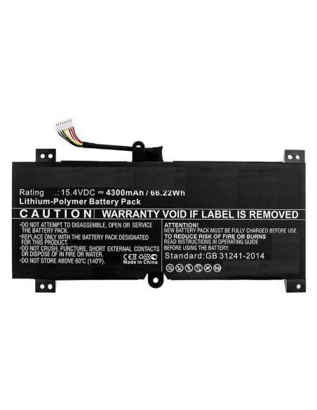 BATERIA PORTATIL COMPATIBLE 15.4V 4300MAH 3 PARA ASUS ROG STRIX G531GW