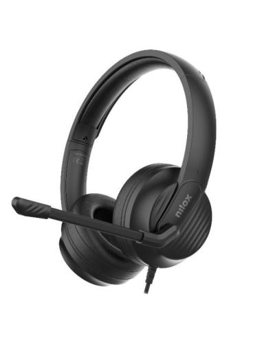 AURICULAR + MIC NILOX NXAUCENC01 ENC USB /...