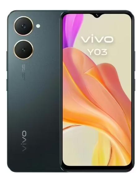 SMARTPHONE VIVO Y03 6.56 OC 4+4GB 128GB ANDROID 14 SPACE BLACK