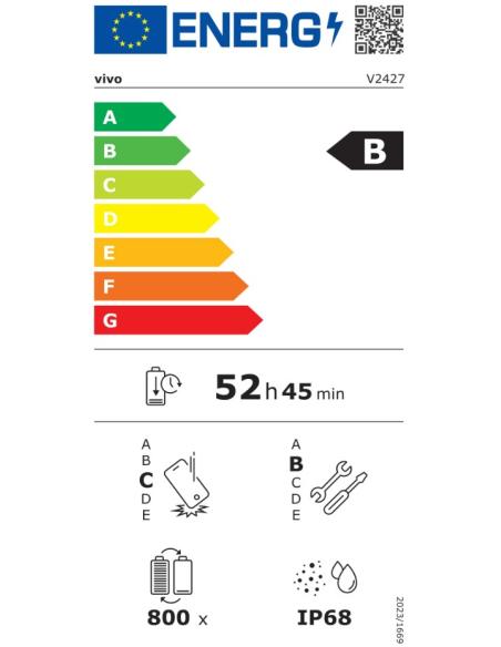 SMARTPHONE VIVO V50 5G 6.77 OC 12+12GB 512GB ANDROID 14 SATIN BLACK